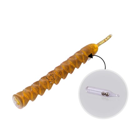 SvartZonker Rattling Teaser Junior (8-pack) - Copper Brown