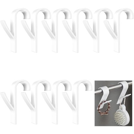 10 st runda radiator krokar, krokar för handduksvärmare, alla stånd