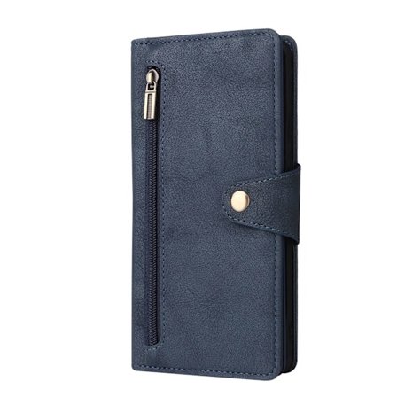 Etui til iPhone 15 Pro blå OnePlus Rivet Wallet med kortholder OnePlus Zipper Wallet med kortholder