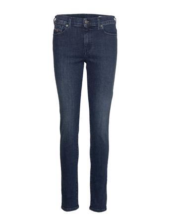 D-Roisin Trousers Skinny Jeans Blå Diesel Women