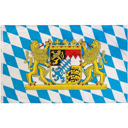 Flagg - Tysk Bayern Bayern Flagg - Værbestandig Flagg Og Flagg Med Messingøyebolter - 90 X 150 Cm