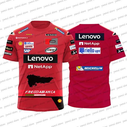 2023 nya T-shirts för motorcykelsportfantaster L