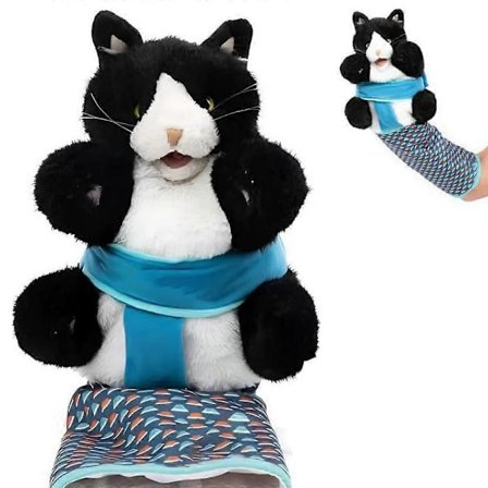 Bryder Katte Marionet Handske Interaktivt Brydelegetøj Træning