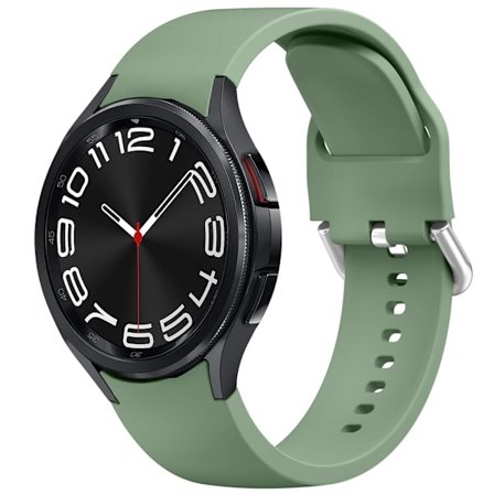 20mm silikonarmband kompatibelt med Samsung Galaxy Watch 6/5/4 44mm 40mm pro Klockarmband kompatibelt med Galaxy Watch 6 4 Classic 43mm/47mm 42mm/46mm