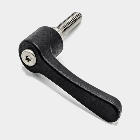 Ställbar låsspak hane M8