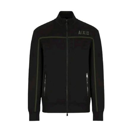 Armani Exchange Zip-throughs , Zwart , Heren , Maat: XL Hoodies & sweatvesten