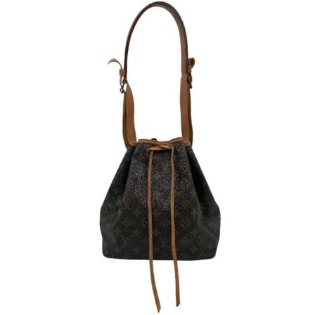 Louis Vuitton Vintage Pre-owned Petit Noe Monogram Tas , Bruin , Dames , Maat: ONE Size Vintage Tassen