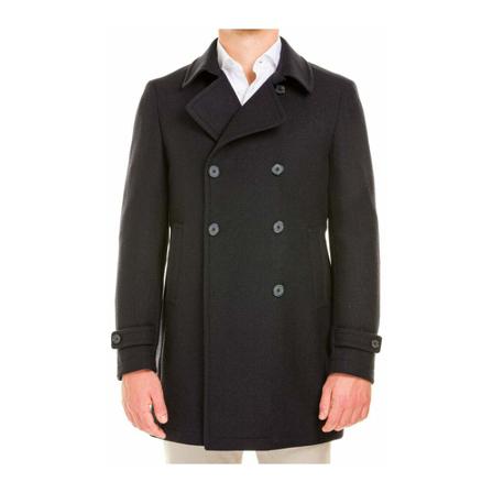 Tagliatore, Coat n 3043 charlie-610016 Czarny, Mężczyzna, Rozmiar: S