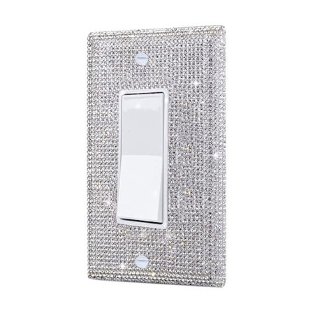 US Standard Switch Panel Sticker Rhinestones Socket Frame 05 05