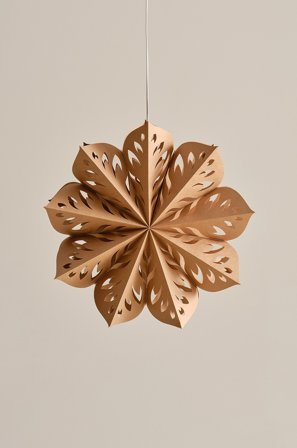 Jotex - LUMINA julestjerne Lys brun - Kjøp Julestjerner hos Jotex