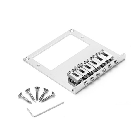 Electric Guitar Bridge 6 Strings Square Saddle For Telecaster Guitar Hot