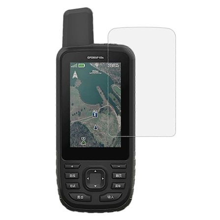 Näytönsuoja Garmin GPSMAP 66s/66i/67/67i -laitteille, pehmeä PET-läpinäkyvä suojakalvo