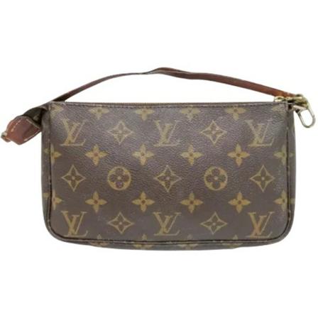 Louis Vuitton Vintage, Pre-owned Pochette Accessoires Monogram Bag Bruin, Dames, Maat:ONE Size