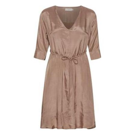 Cream, Crjilva dress Beige, Dames, Maat:L