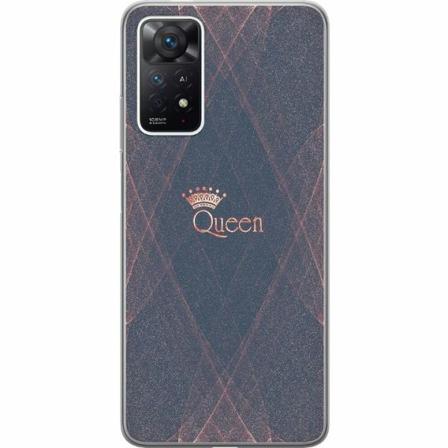 Xiaomi Redmi Note 11 Pro Genomskinligt Skal Queen