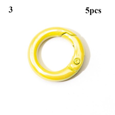 5 stk fjeder O-ring spænder karabinhage 3 3