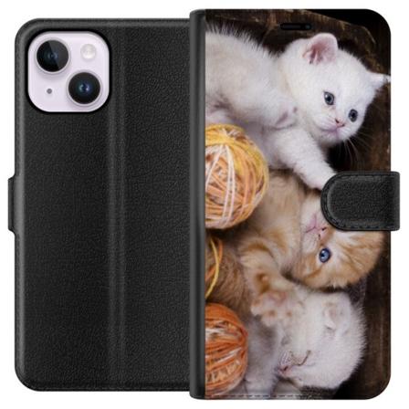 Apple iPhone 14 Plus Lommeboketui Katter