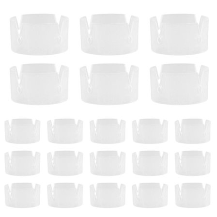 Ballongkedjeklämma Anslutningsdon Plast Ballongbåge Anslutningsdon För Bröllop 3,5 x 3,5 x 2,1cm 120-pack
