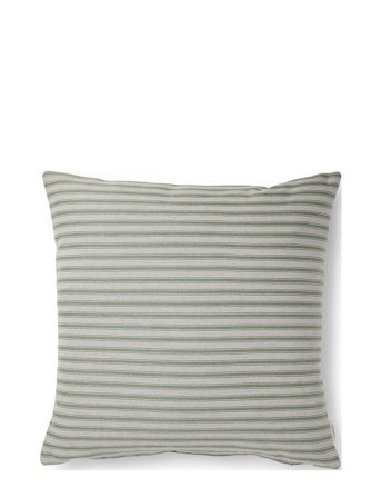 compliments Outdoor Fine Stripe Cushion - Green - 40X60CM