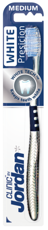 Jordan Clinic Precision White Medium, 1 stk.