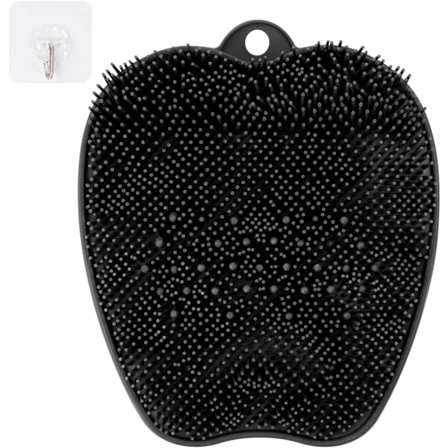 Fotborste för Dusch, Fotrengörings- och Massagematta med Halkfria Sugkoppar, Dusch- och Badrumsmatta för Fotvård