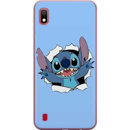 Samsung Galaxy A10 Genomskinligt Skal Stitch heeej
