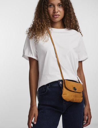 Pieces Pctotally Royal Leather Party Bag Noos - Brown - ONE SIZE