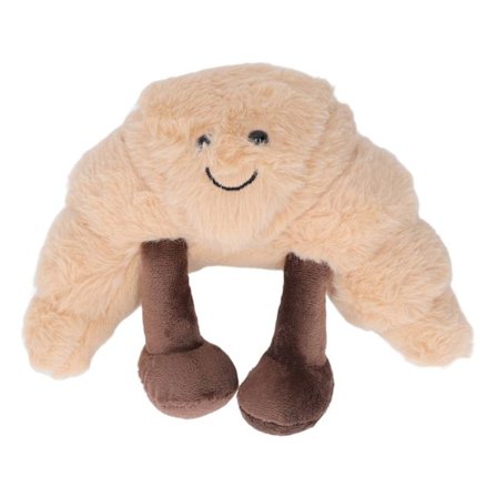 Mad og drikkevarer Plys Legetøj Børn Blød PP Bomuld Sjov Sød Brød Fyldt Pude Fødselsdag Gave Hjem Indretning Croissant