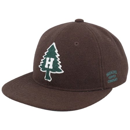 Herschel - Bruin snapback Cap - Vintage Ranger Cap Brown Slate Strapback @ Hatstore