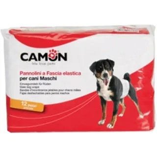 Camon Pannolini Fascia Cani Maschi Misura 2 - Assorbenza Ottimale