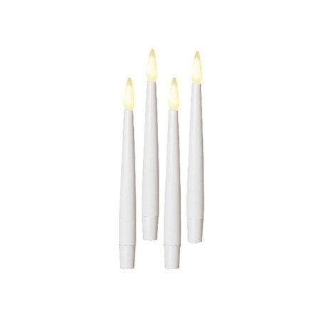 SMÅ søte batteridrevne antikke stearinlys juletrelys med fint flimrende lys-WELLNGS