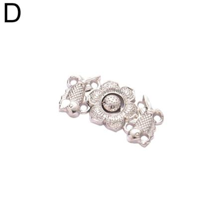 Mode sömlös osynlig fast midja spänne justerbar tighte Silver Pisces 1PC