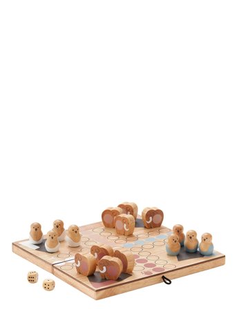 Kid's Concept Ludo Game Neo - Brown - ONE SIZE