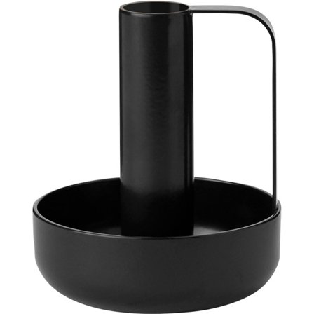 Stelton Ida lysestage, sort | KitchenOne