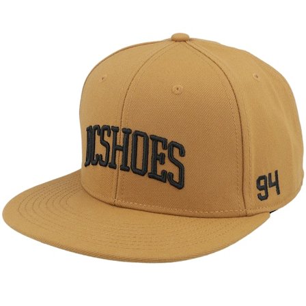 DC - Beige snapback Czapka Z Daszkiem - Semi-pro Golden Brown Snapback @ Hatstore