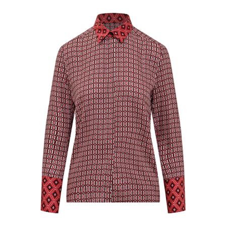 Simona Corsellini Shirts , Rood , Dames , Maat: S
