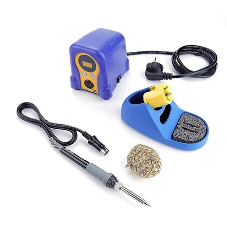 FX-888D Digital loddestasjon med sveisestativ kompatibelt med lodding