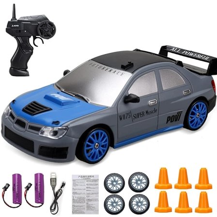 2.4G Høyhastighets Drift RC Bil 4WD Leke Fjernkontroll AE86 Modell GTR Kjøretøy Bil RC Racing Biler Leke for Barn Julegaver