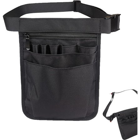 Sygepleje Arbejdstaske med Bælte, Multifunktionel Værktøjstaske, Sygepleje Taljetaske, Multifunktionel Taljetaske til Sygeplejersker til Medicinske 