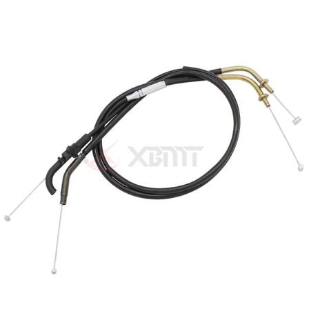 Kawasaki Er-6n Er6n Er650 2009 2010 2011 2012 2013 2014 2015 2016 moottoripyörän teräsvaijeri kaasukahva [DB]