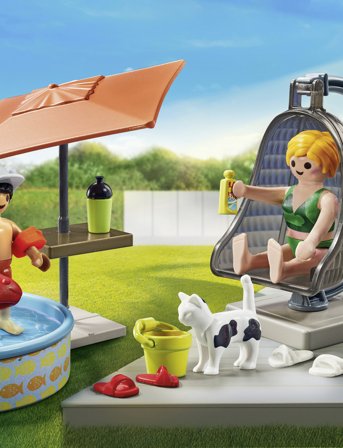 PLAYMOBIL Playmobil Starter Packs Plaskesjov Derhjemme - 71476 - Multi/patterned - ONE SIZE