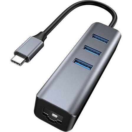 Usb C till Ethernet-adapter, rj45 till Usb C Thunderbolt 3/typ-c Gigabit Ethernet LAN-nätverksadapter, kompatibel