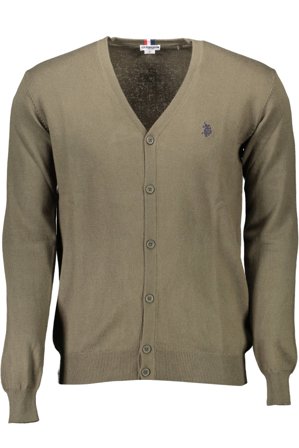 U.s. Polo Cardigan Uomo Verde