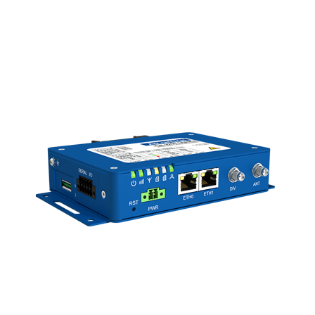 ADVANTECH ICR-3231 4G/WiFi-ruter/gateway 2 eth, 2 SIM, RS232, RS485, D I/O WiFi