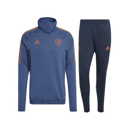 Adidas Manchester United Pro Trainingspa blå, Herr Träning, Herr, Storlek: L