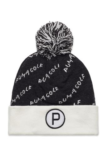 P Removable Pom Beanie Accessories Headwear Beanies Multi/mønstret PUMA Golf