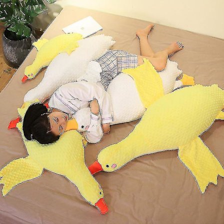 75cm Born Baby Comfort Pillow Big White Goose Infant Sleep Relieves Intestinal Exhaust Airplane Soothing Sleeping Artifact Gift