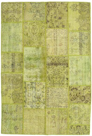 Mały Patchwork Dywan 158X237 Wełna