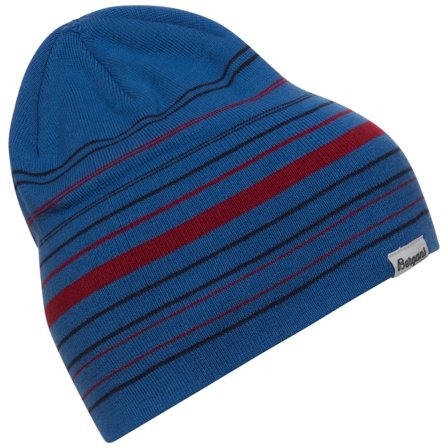 Bergans Striped Beanie Women beanies Blue OneSize