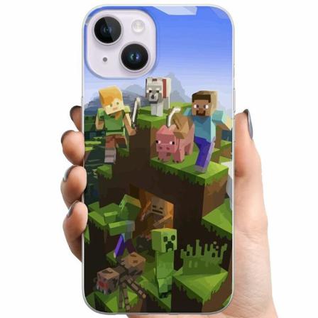 Apple Iphone 14 Tpu Mobilskal Minecraft